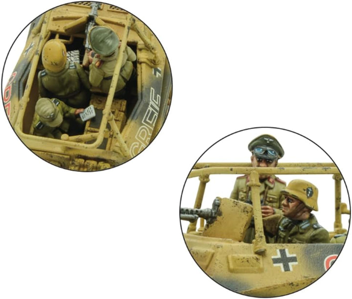 Warlord Games Sd.Kfz 250 (Alte) Halbspur (Optionen für 250/1, 250/3 oder 250/10 Varianten) – 1:56/28