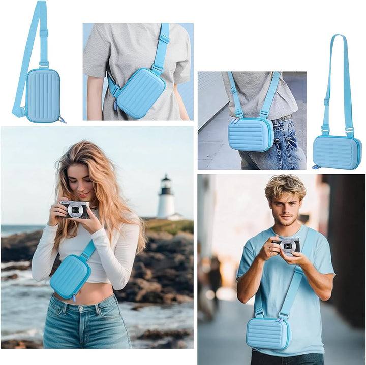 Leayjeen Digitalkamera-Tasche, kompatibel mit VAHOIALD/Rollei/ZAZYZIA/TOAIOHO/Kodak/GUEVWES/DODOSOUL