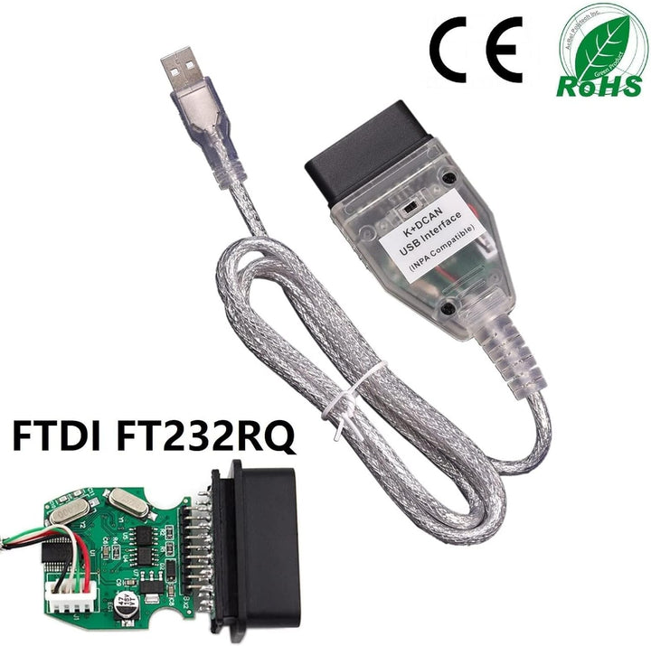 AntiBreak Ediabas k+dcan dcan USB obd2 Switch interfacen k can kdcan dcan Cable Switch Interface