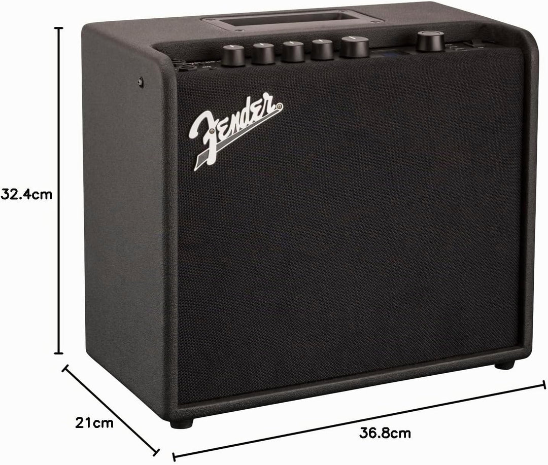 Fender Mustang LT 25 Combo Gitarrenverstärker – Geeignet für E-Gitarre LT25 (25W) Single, LT25 (25W)