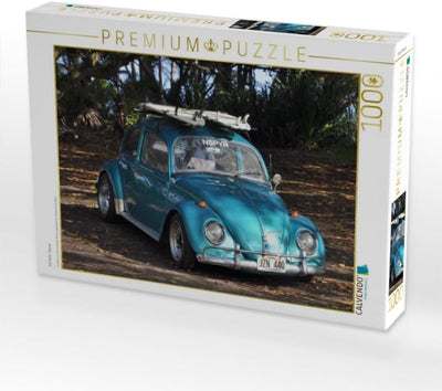 CALVENDO Puzzle VW Käfer, Hawaii 1000 Teile Lege-Grösse 64 x 48 cm Foto-Puzzle Bild von uwela, 1000