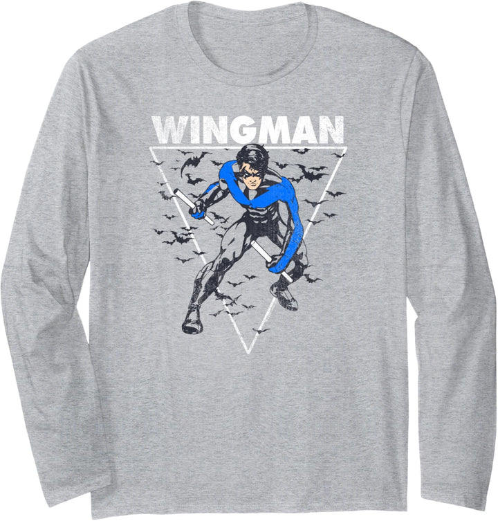 Batman Nightwingman Langarmshirt