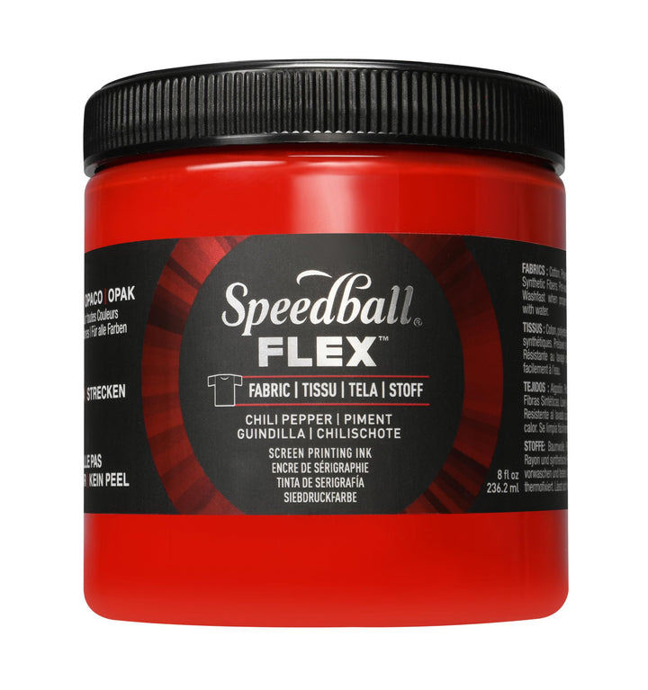 Flex Screen Printing Fabric Ink Chili Pepper 8oz