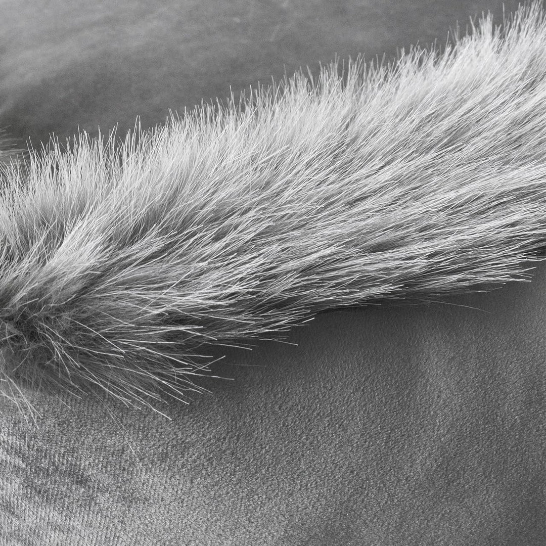Wallace &amp; Jones | Katzenbett Mayfair Katzenkissen, Onyx-Quarz, Kuschelbett, Katzenkorb, 51 x 46 x 15