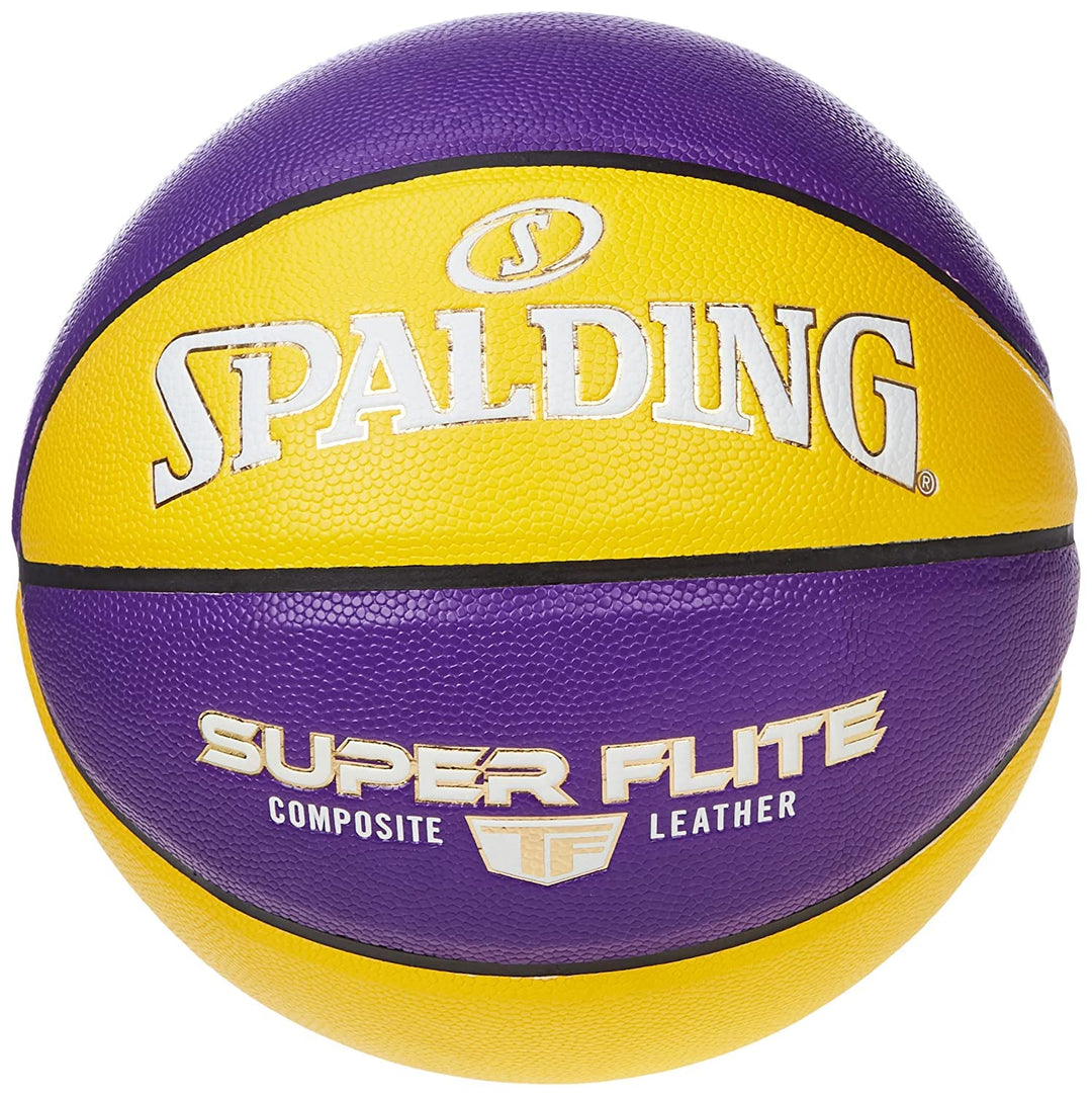Spalding Super Flite Ball 76930Z, Unisex basketballs, Yellow, 7 EU