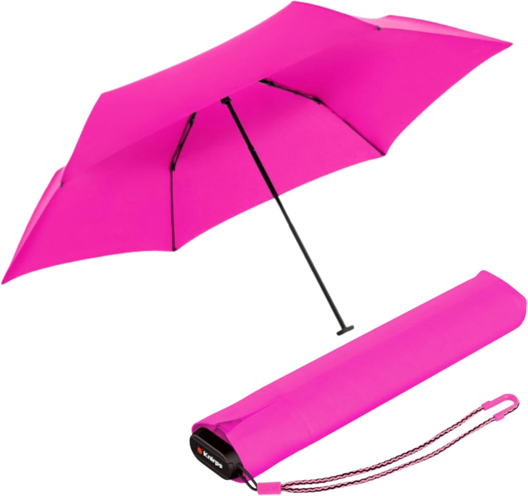 Knirps Taschenschirm Ultra US.050 Slim Manual – Ultra leicht und flach – Sturmfest – Windproof – 21