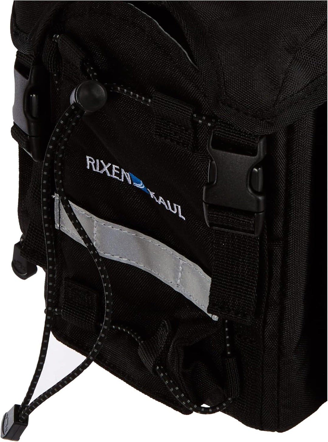 KlickFix 561205 Unisex Farradtasche Rackpack 1 Plus für Rackt Gepäckträgertasche, Schwarz, 28 x 35 x