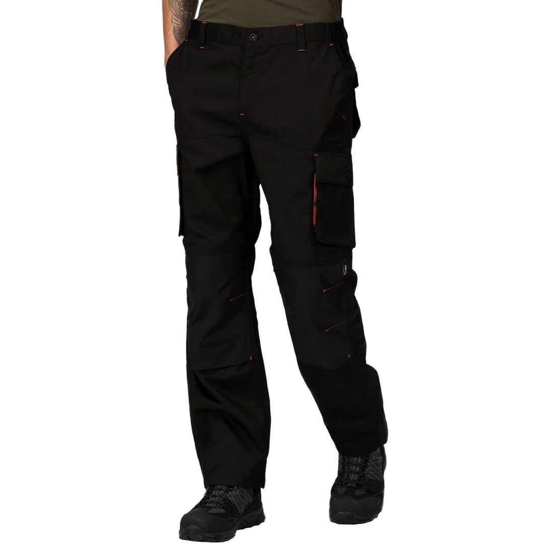 Regatta trj366r32800 heldenhaften Worker Hosen-Grösse 81,3 cm, Regular Fit, schwarz (12 Stück) Size