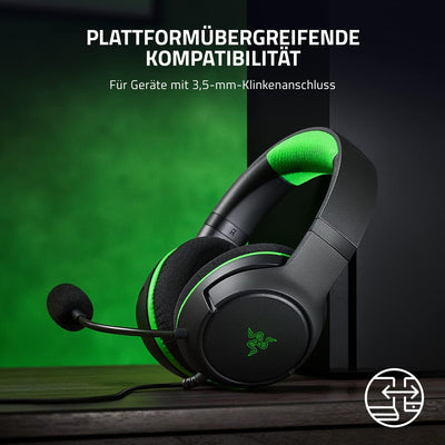 Razer Kaira X - Kabelgebundene Gaming Kopfhörer für Xbox Series X|S (TriForce 50-mm-Treiber, HyperCl