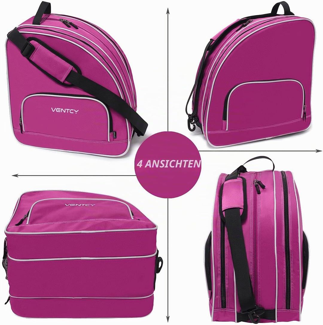 VENTCY Inliner Tasche, Skischuhtasche Kinder, Rollschuhe Tasche, Tasche für Inliner, Eislauf Inliner