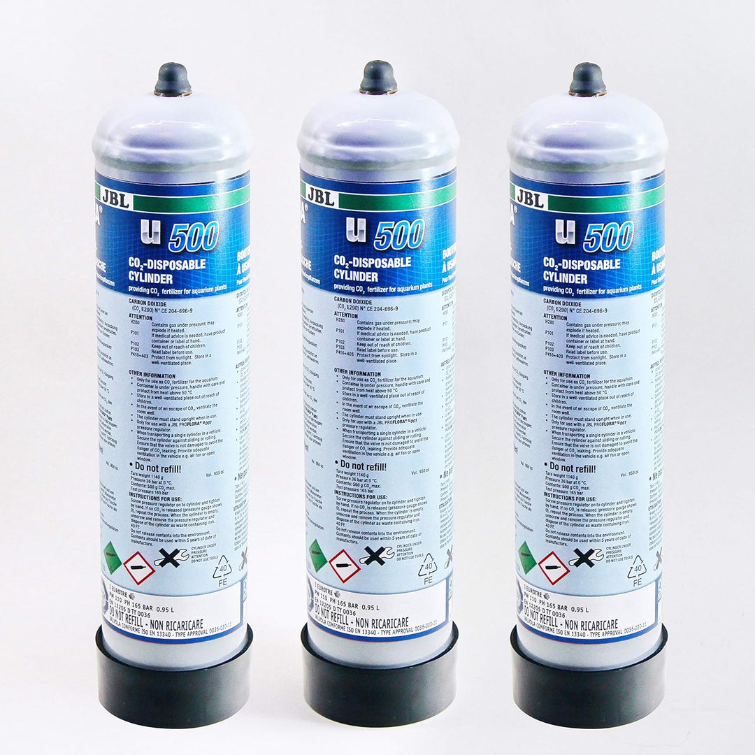 JBL ProFlora u500 2 (CO2 Vorratsflasche) 3 Stück