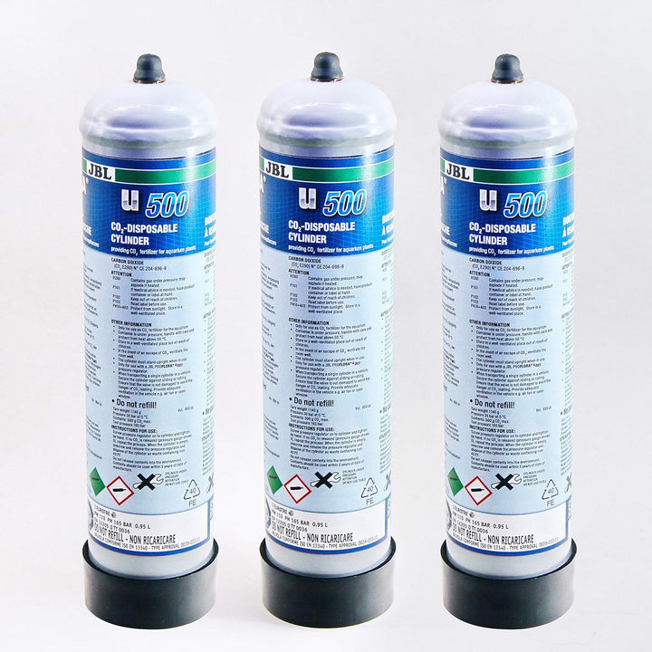 JBL ProFlora u500 2 (CO2 Vorratsflasche) 3 Stück