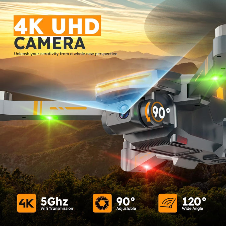 G9 GPS-Drohnen mit Kamera 4k Professional für Kinder und Erwachsene, unter 249 g, RC-Quadcopter, bür