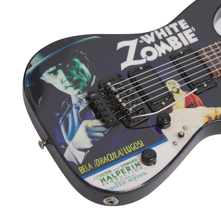 Axman Kirk Hammet Miniatur-Gitarren-Nachbildung – Musikgeschenke – handgefertigte Ornamente im Masss