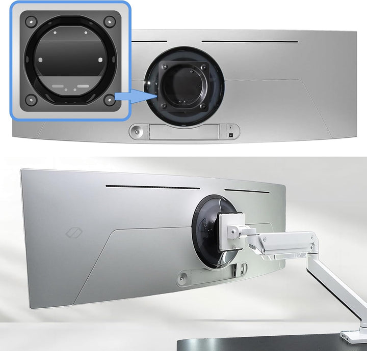 G95SC VESA Halterung Kompatibel mit Samsung Odyssey G9 OLED 49 Zoll Monitor, G93SC (LS49CG934SUXEN,