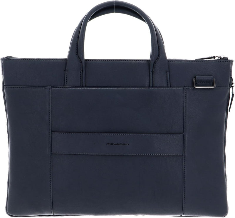 Piquadro Black Square - Laptoptasche 15.6" 42 cm Blu Oceano, Blu Oceano