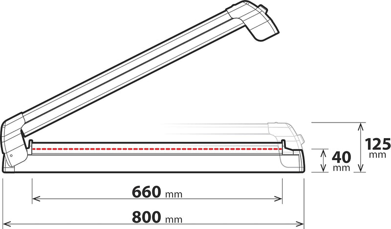 LAMPA n40011 Nordic King Skiträger