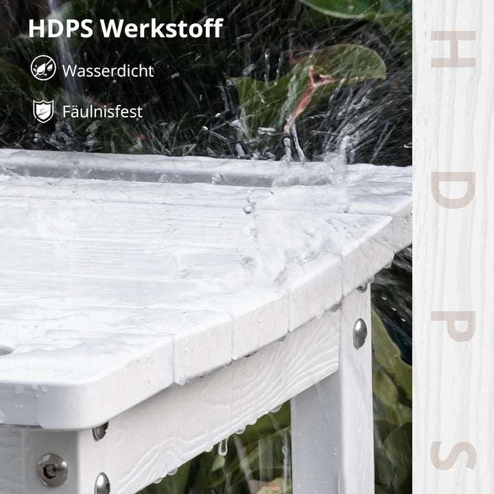 LUE BONA HDPS Duschbänke, Duschhocker zum Rasieren der Beine mit Ablage, wasserdichter Badstuhlsitz