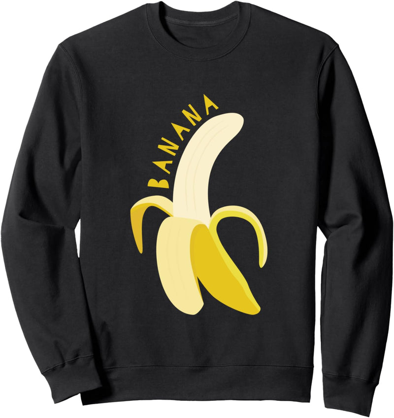 Bananenwort mit Obst Sweatshirt