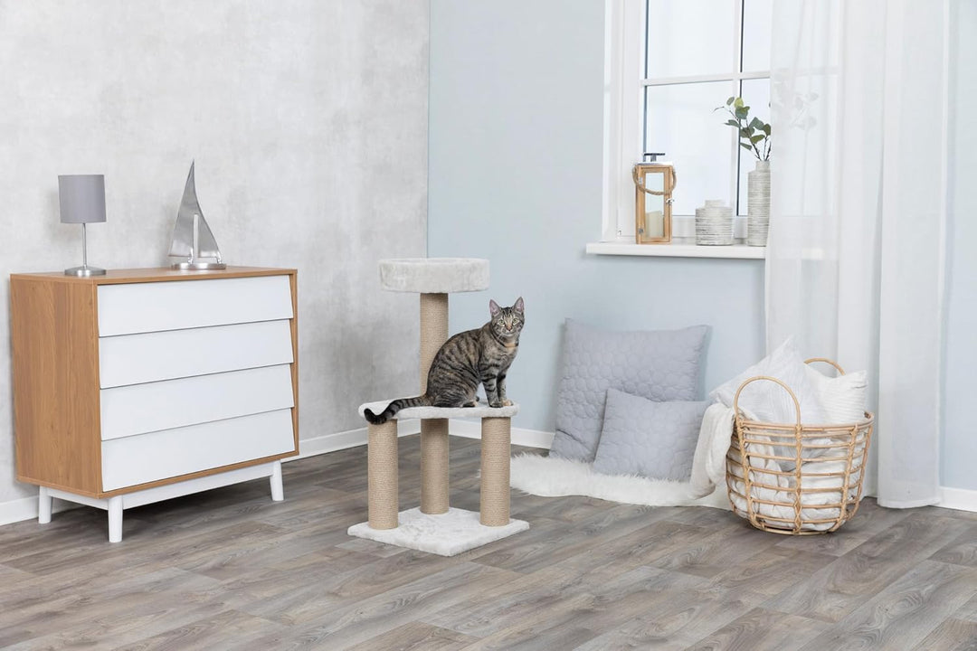 Trixie 44420 Kratzbaum Ivan, 82 cm, lichtgrau, Kratzbaum Ivan, 82 cm, lichtgrau