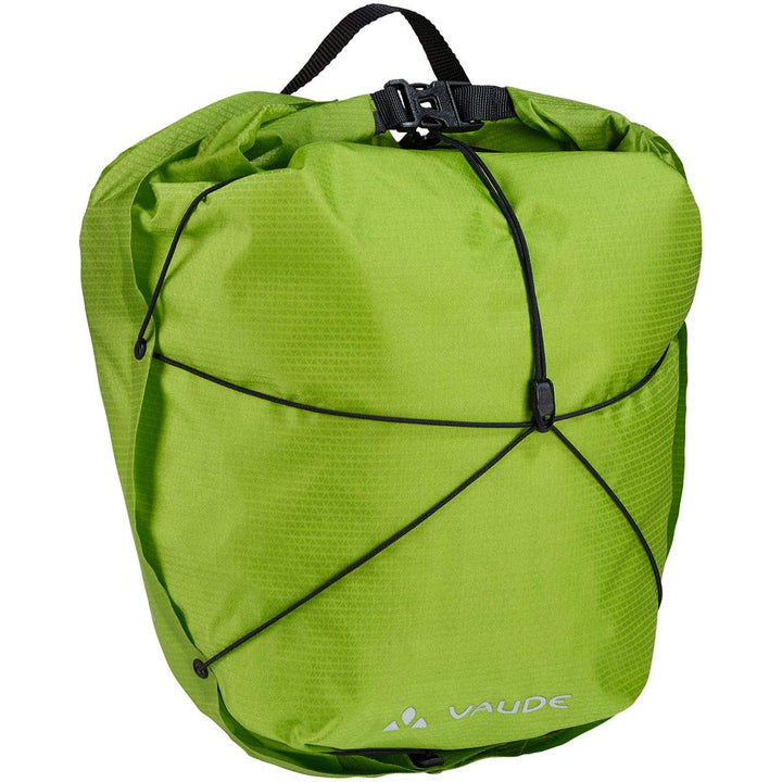 VAUDE Vorderradtaschen Aqua Front Light, Ultraleichte Vorderradtasche zum Radfahren, Black, one Size