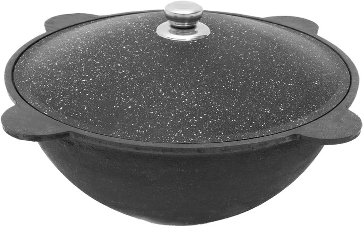 FlameFusion Utschak Feuerofen mit Abzugsrohr Uchag Grillen & Kochen mit Outdoorküche (Utschak S - mi