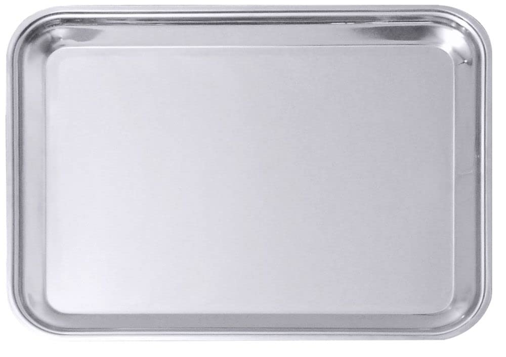 Contacto Edelstahl Tablett, rechteckig, 47 x 36 cm