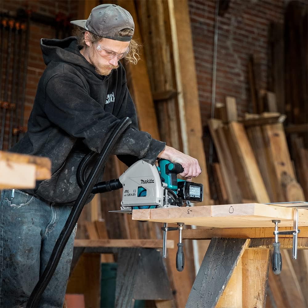 Makita DSP600ZJ Akku-Tauchsäge 56mm 2x18 V (ohne Akku, ohne Ladegerät) im MAKPAC