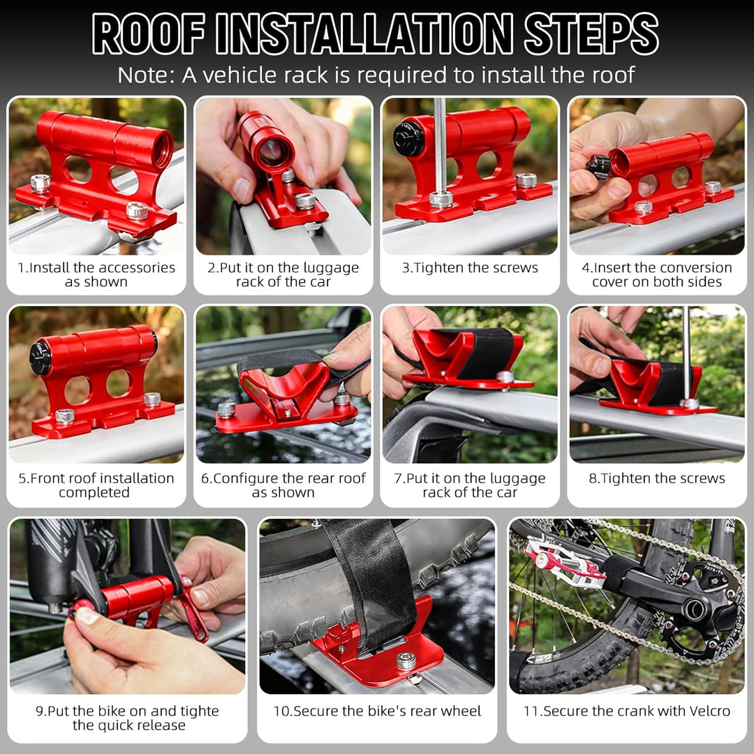 Gabelhalterung Fahrrad Steckachse, Fahrrad Dachträger Halterung, Auto Fahrrads Dachträger Gabelhalte