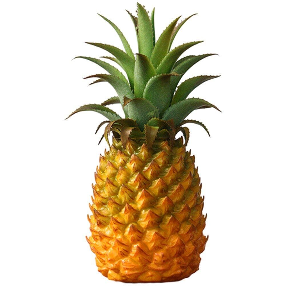 Plastik Ananas Ornament Künstliche Früchte Dekor Lebensee Ananas Spielzeug Hawaiian Obst Dekoration