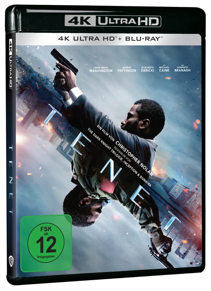 Tenet (4K Ultra-HD) (+ Blu-ray 2D) (+ Bonus-Blu-ray), 4K