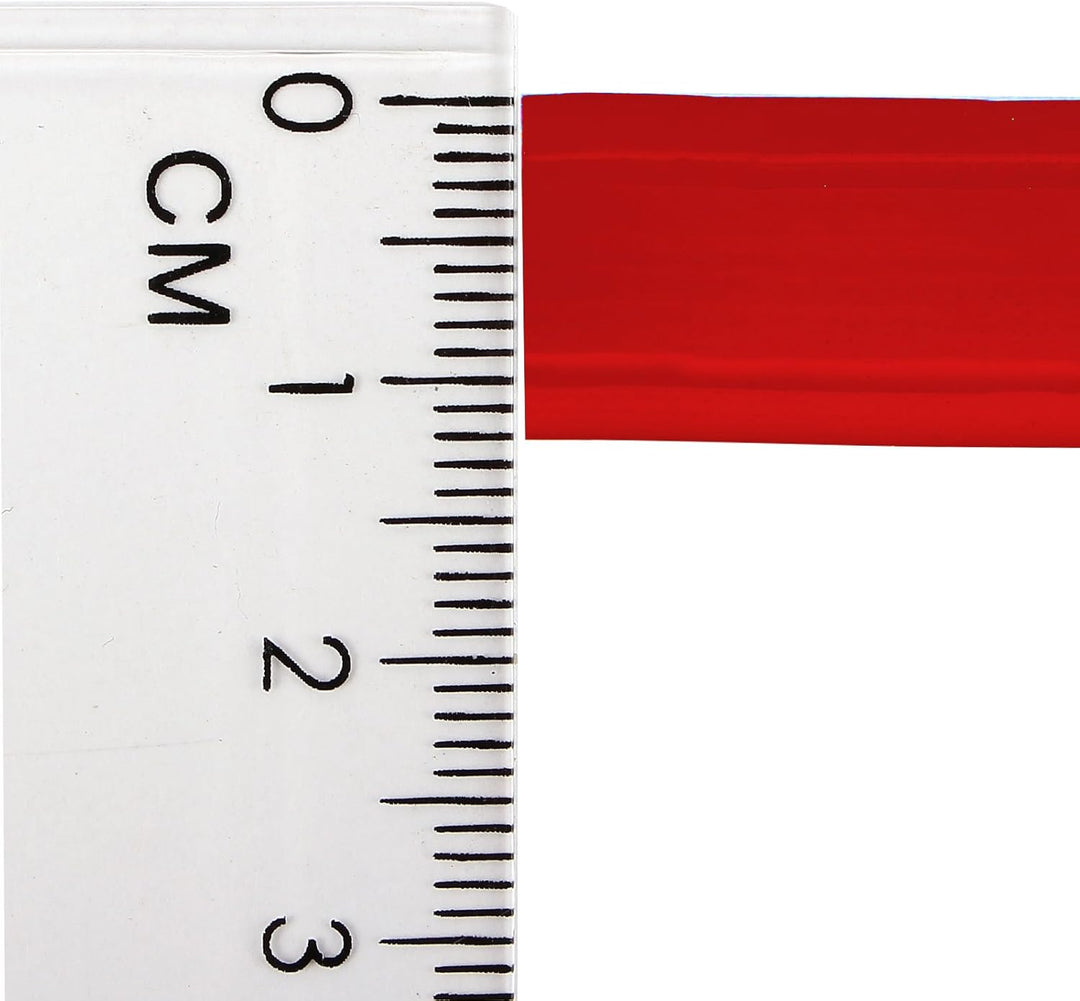 30/60 Meter Kederband 12 mm rot Kunststoff Leistenfüller für Wohnwagen Wohnmobil (3x10m), 3x10m