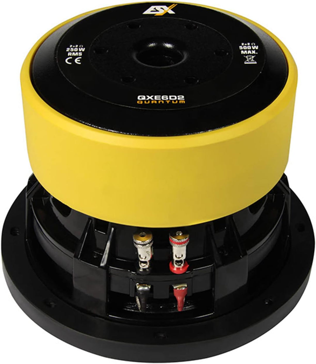 ESX QXE6D2 16,5 cm (6.5”) Compact Subwoofer 250/500 Watt RMS/max
