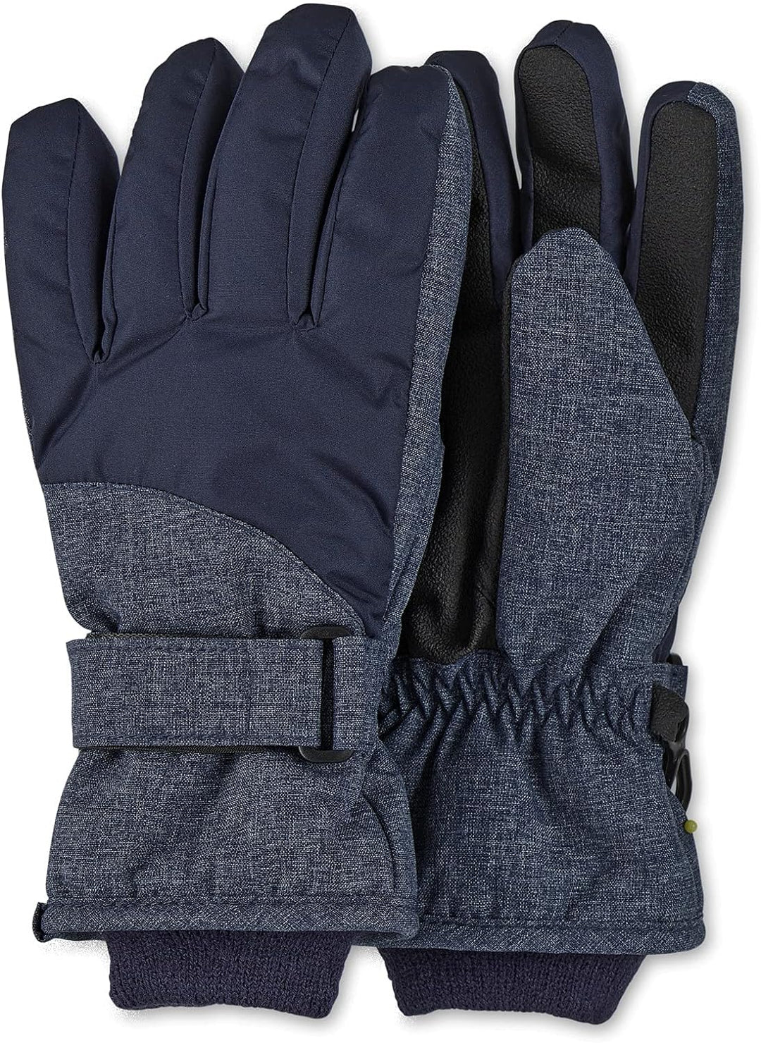 Sterntaler Unisex Kinder Fingerhandschuh Meliert Winter-Handschuhe 5 Blau Mel., 5 Blau Mel.
