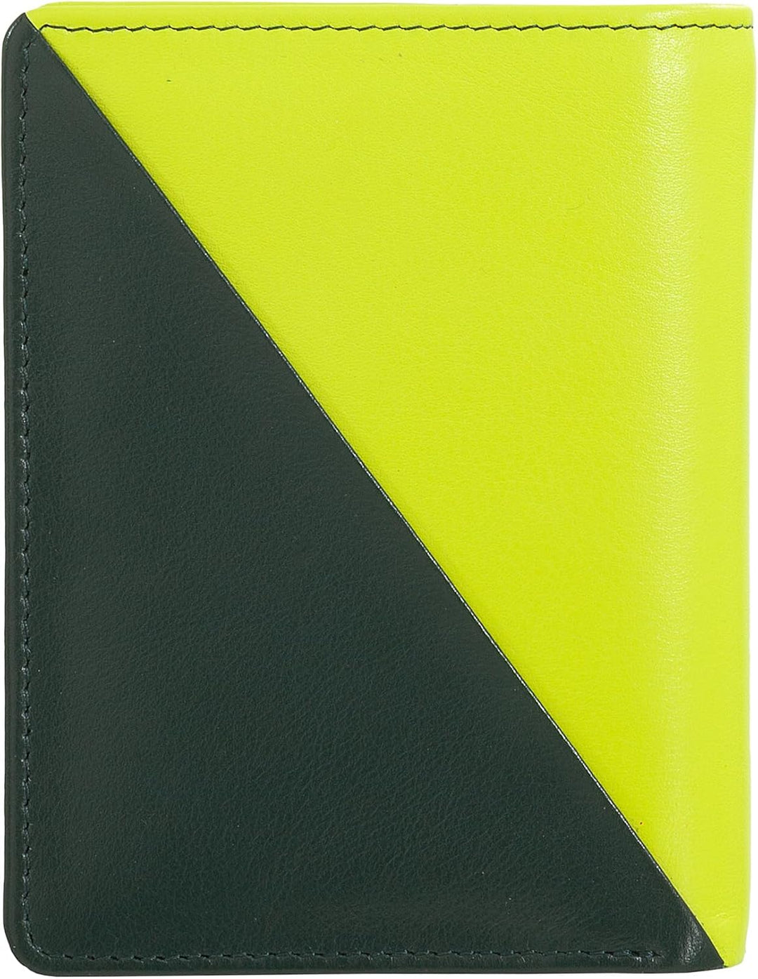 DUDU Kleine Damen-Brieftasche aus farbigem Leder mit Kartenfächern und Münzfach mit Reissverschluss