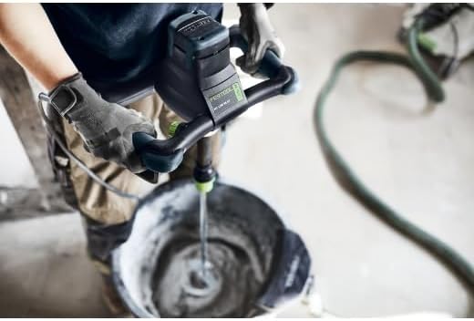 Festool Rührwerk MX 1200 RE EF HS3R (mit Wendelrührer, Adapter, Doppelmaulschlüssel, Absaugung)