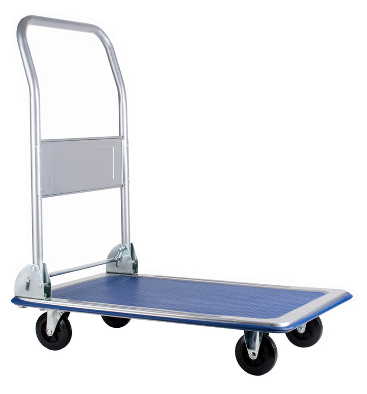 Pavo – Klappbarer Plattformwagen bis 150 kg, robuster Transportwagen mit rutschfester Oberfläche und