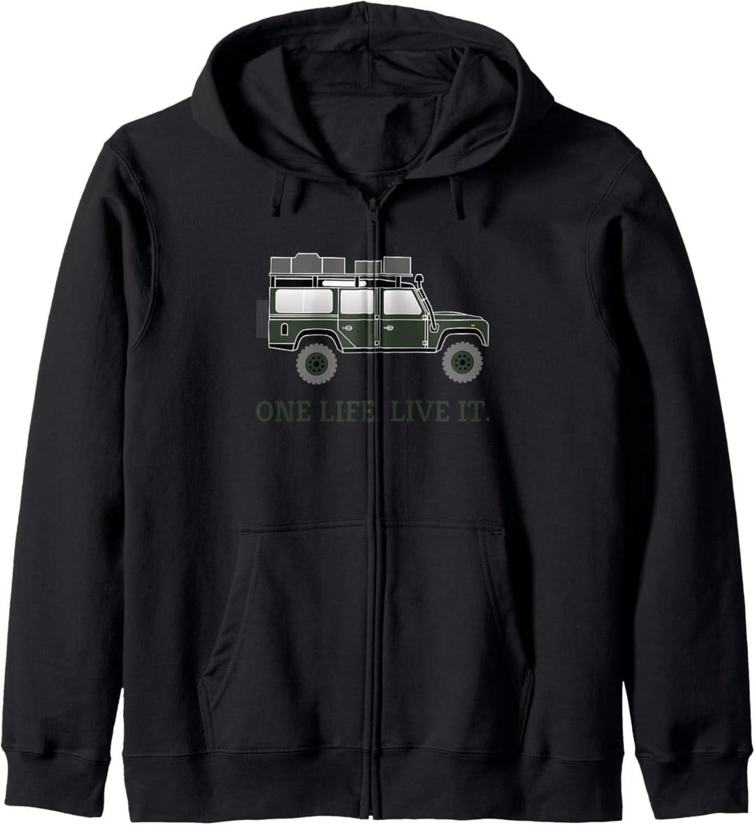 Defender Dachzelt Offroad 4x4 Reisefahrzeug Kapuzenjacke
