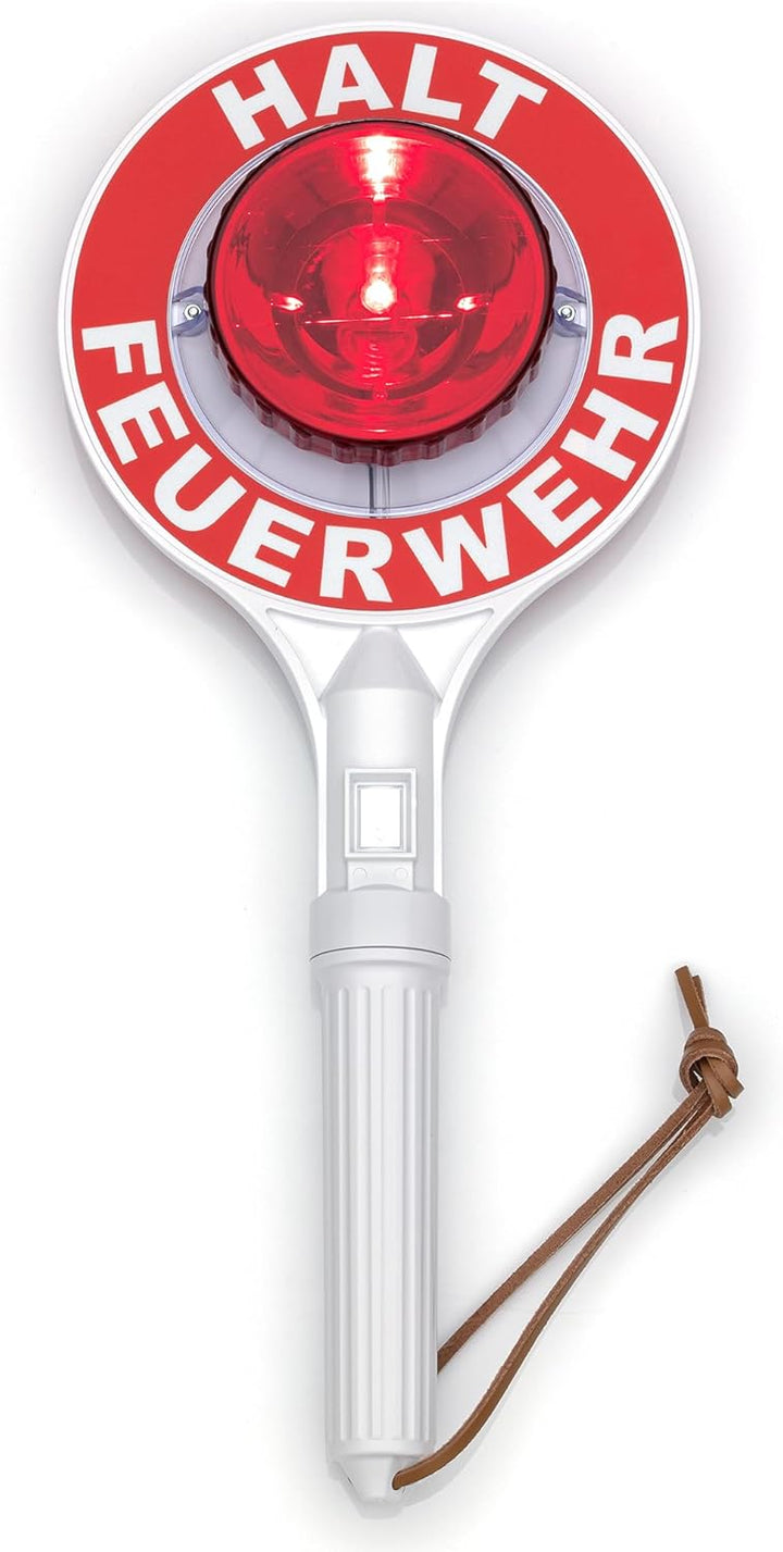 LED-MARTIN Anhaltestab - Feuerwehr - Winkerkelle - Made IN Germany