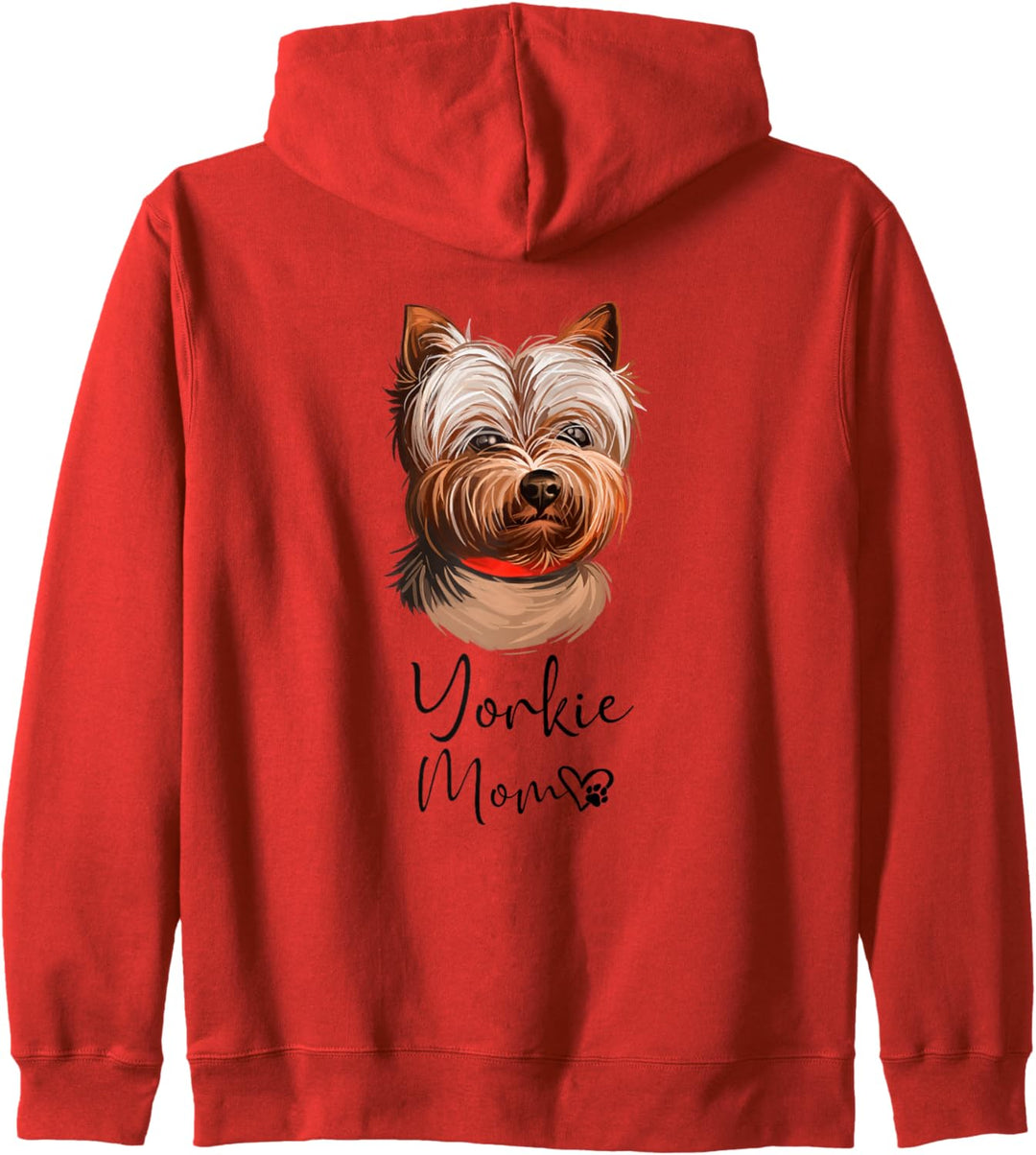 Yorkie Mom Hundemama Yorkshire Terrier Hunde Mama Kapuzenjacke