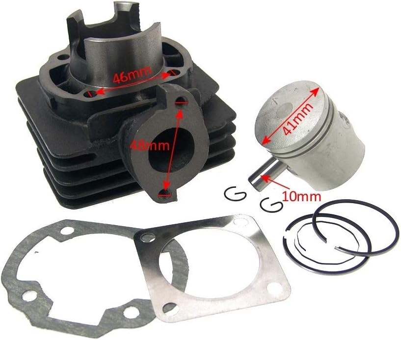 2EXTREME 50ccm Zylinder Kit + Kolben für TGB R50X 50, Sky 50