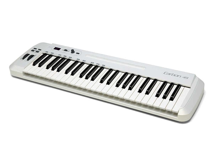 Samson Carbon 49 USB/MIDI Controller Masterkeyboard 49 Tasten inkl. Native Elements Software, Schwar