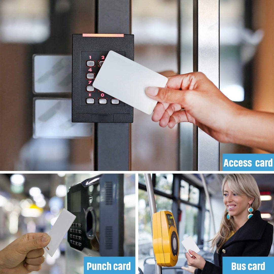 NTAG215 NFC Karten, PVC Karten Weiss Etiketten Kompatibel mit TagMo und Amiibo für Alle NFC-Fähigen