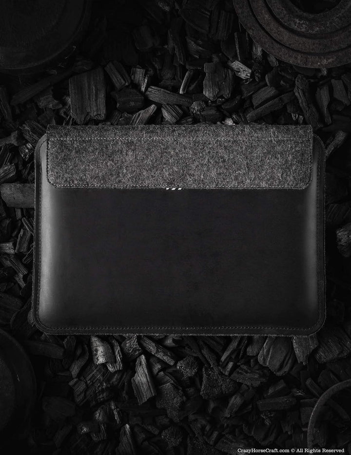 Etui/Hülle für MacBook Pro 13/14 / 15/16 Zoll, Carbon Black, Kompatibel mit MB Air 13/15 inch M1 M2