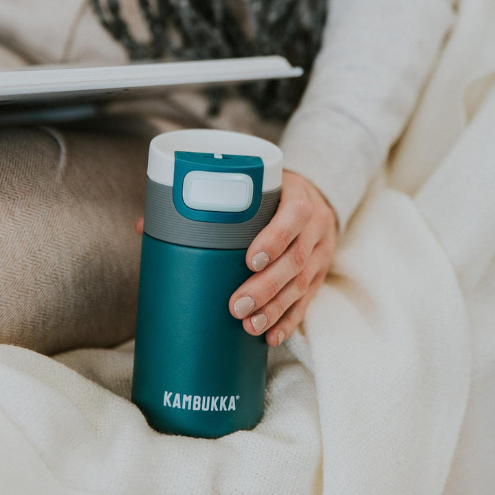 Kambukka Thermobecher 300ml - Kaffeebecher to go aus Edelstahl - Auslaufsicher & dicht - Isolierbech