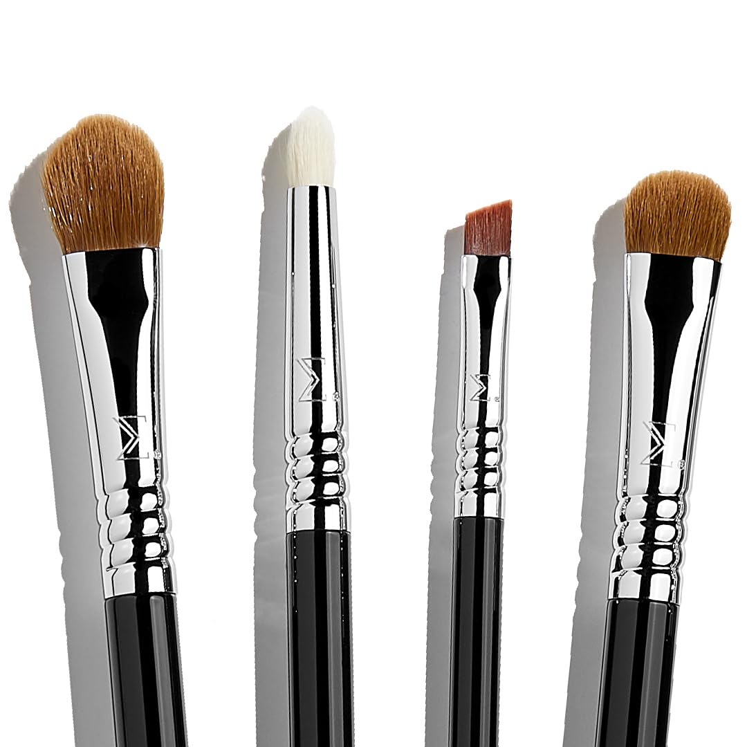 Sigma Beauty Basic Eye Make-up Pinsel Set – Klassische Eye Make-up Pinsel mit Premium-Fasern und ele