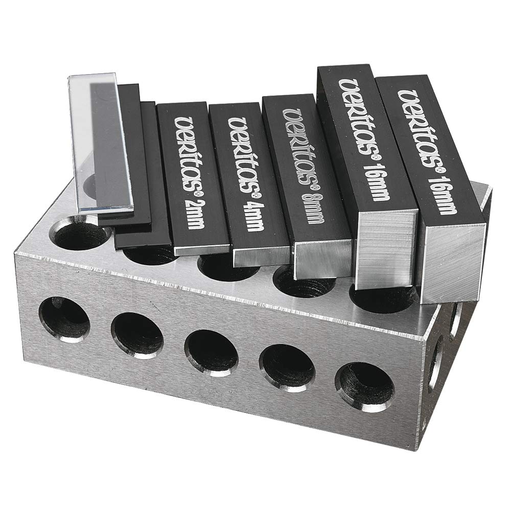 Veritas® Metrische Parallelendmasse mit Parallelblock, 9-teilig