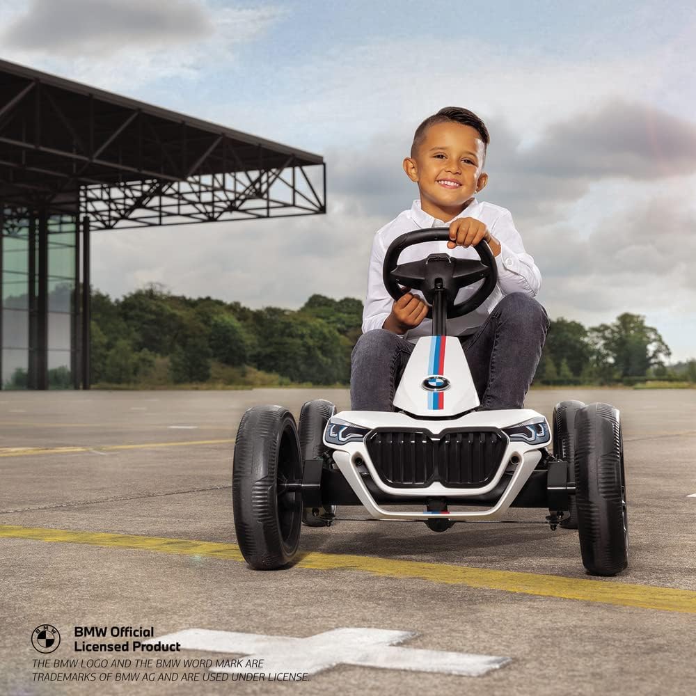BERG Pedal-Gokart Reppy BMW | KinderFahrzeug | Tretfahrzeug mit hohem Sicherheitsstandard | Verstell