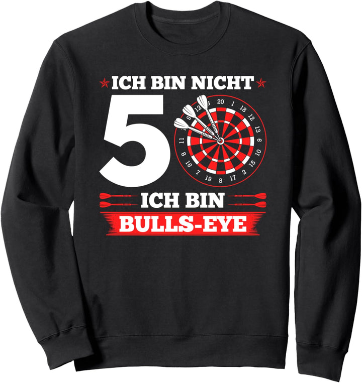 Dart 50. Geburtstag Bulls-Eye Sweatshirt