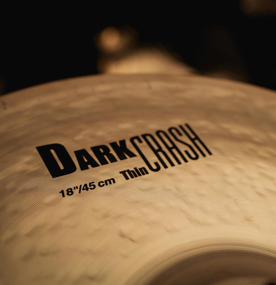 Zildjian K Zildjian Series - 18" Dark Crash Thin Cymbal 18 Zoll Dark Thin, 18 Zoll Dark Thin